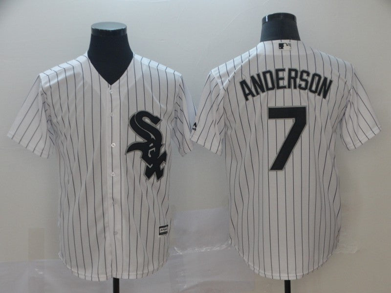 Tim Anderson Chicago White Sox white jersey