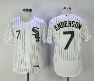 Tim Anderson Chicago White Sox white jersey