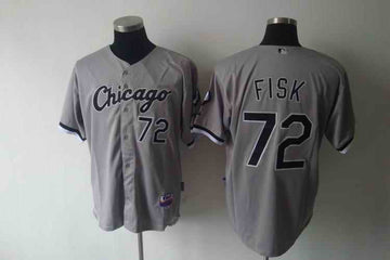 Fisk Chicago White Sox grey jersey