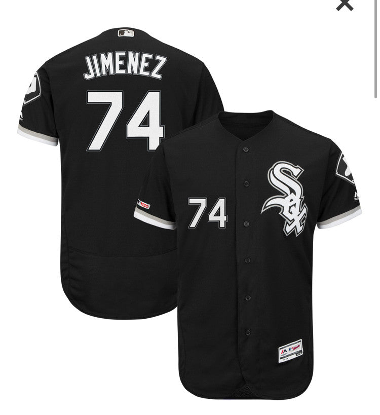 Eloy Jimenez Chicago White Sox black jersey