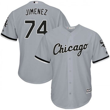 Eloy Jimenez Chicago White Sox gray jersey