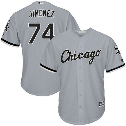 Eloy Jimenez Chicago White Sox gray jersey