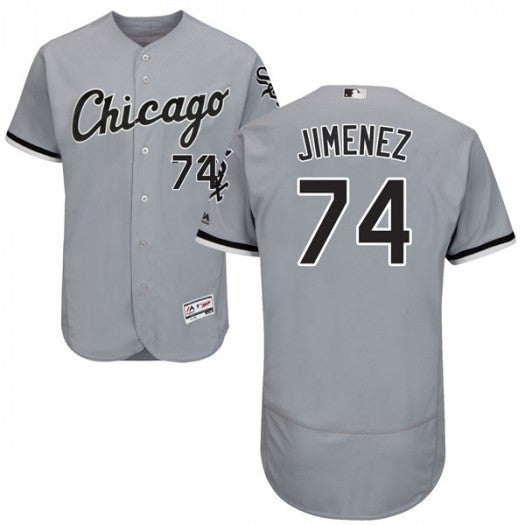 Eloy Jimenez Chicago White Sox gray jersey