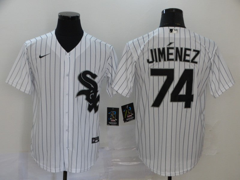 Eloy Jimenez Chicago White Sox white jersey