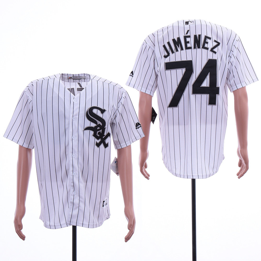 Eloy Jimenez Chicago White Sox white jersey