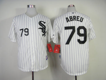 Abreu White Chicago White Sox black jersey