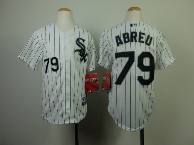 Abreu White Chicago White Sox black jersey