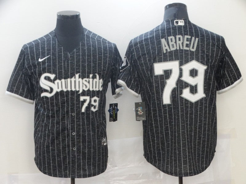 Jose Abreu Chicago White Sox black City Connect jersey