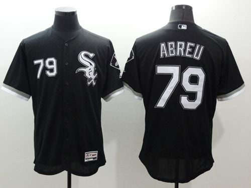 Jose Abreu Chicago White Sox black Authentic jersey