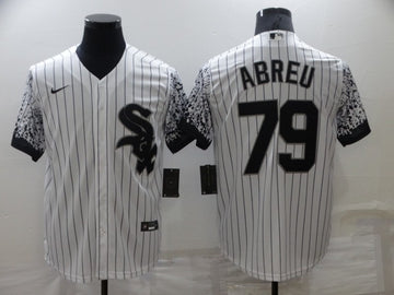 Jose Abreu Chicago White Sox white Fashion jersey