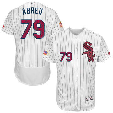 Jose Abreu Chicago White Sox white Fashion jersey