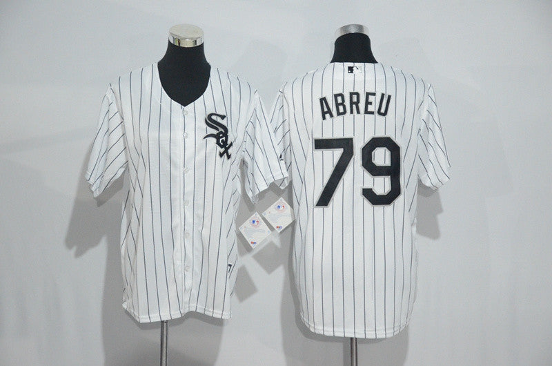 Jose Abreu Chicago White Sox white jersey