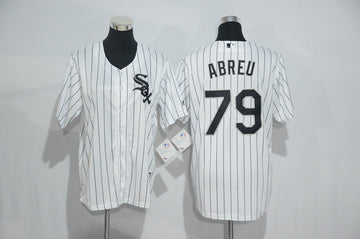 Jose Abreu Chicago White Sox white jersey