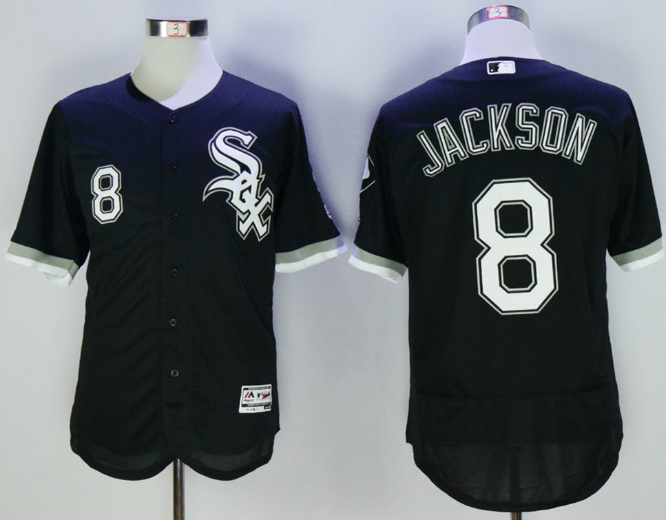 Bo Jackson Chicago White Sox black jersey