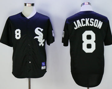 Bo Jackson Chicago White Sox black Throwback jersey