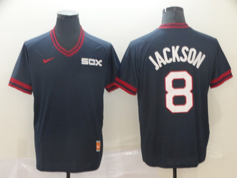 Bo Jackson Chicago White Sox navy Throwback jersey