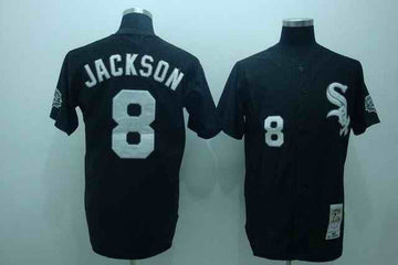 Jackson Chicago White Sox black jersey