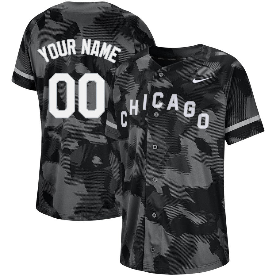 Chicago White Sox black Fashion jersey