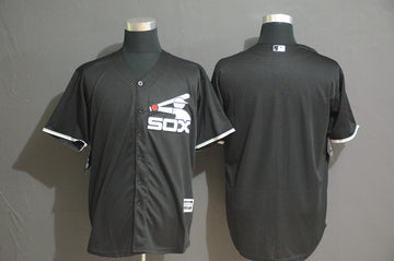 Custom Chicago White Sox black jersey