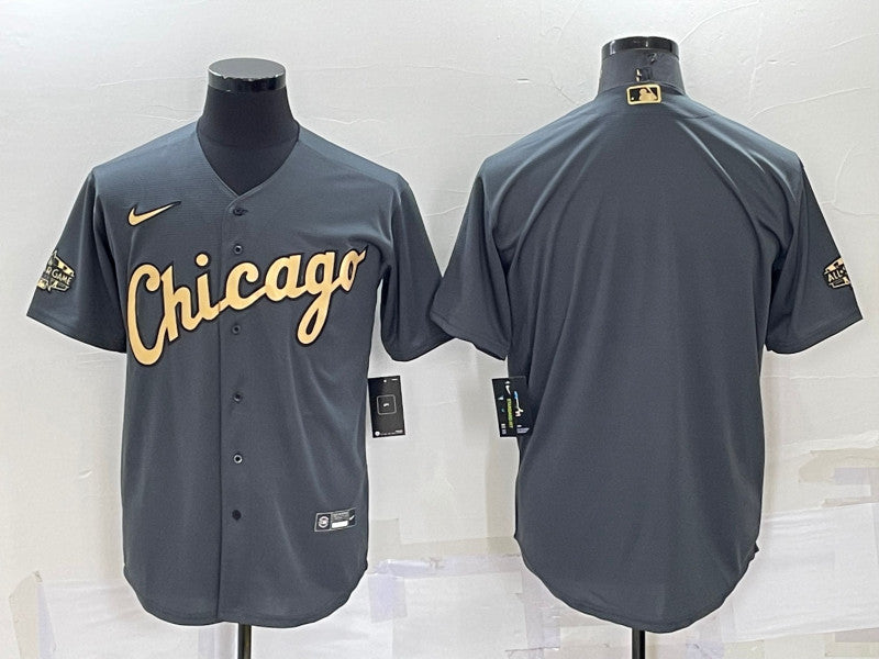 Custom Chicago White Sox charcoal All-Star jersey