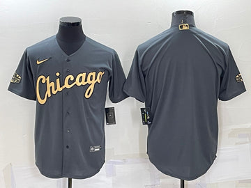 Custom Chicago White Sox charcoal All-Star jersey