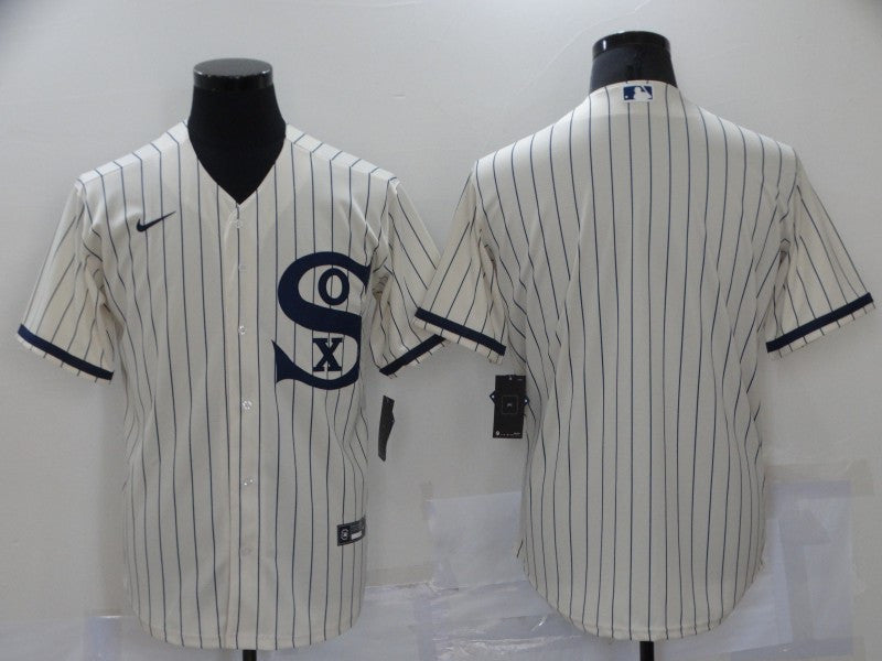 Custom Chicago White Sox cream jersey