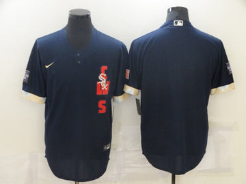 Custom Chicago White Sox navy All-Star jersey