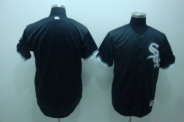 Custom Chicago White Sox black jersey