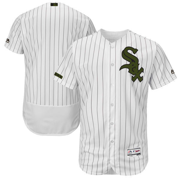 Custom Chicago White Sox white jersey
