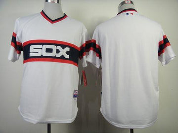 Custom Chicago White Sox white Alternate jersey