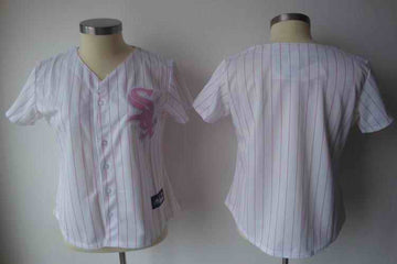 Blank White Chicago White Sox pink jersey