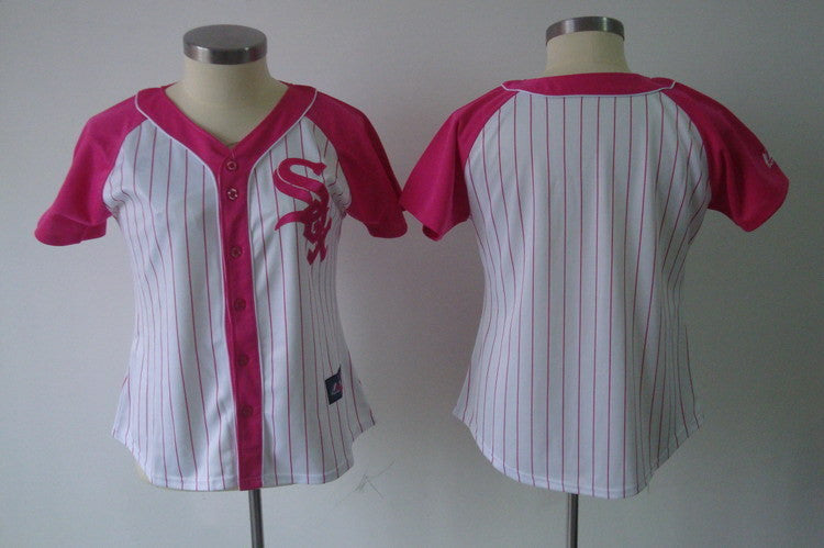 Custom Chicago White Sox white Fashion jersey