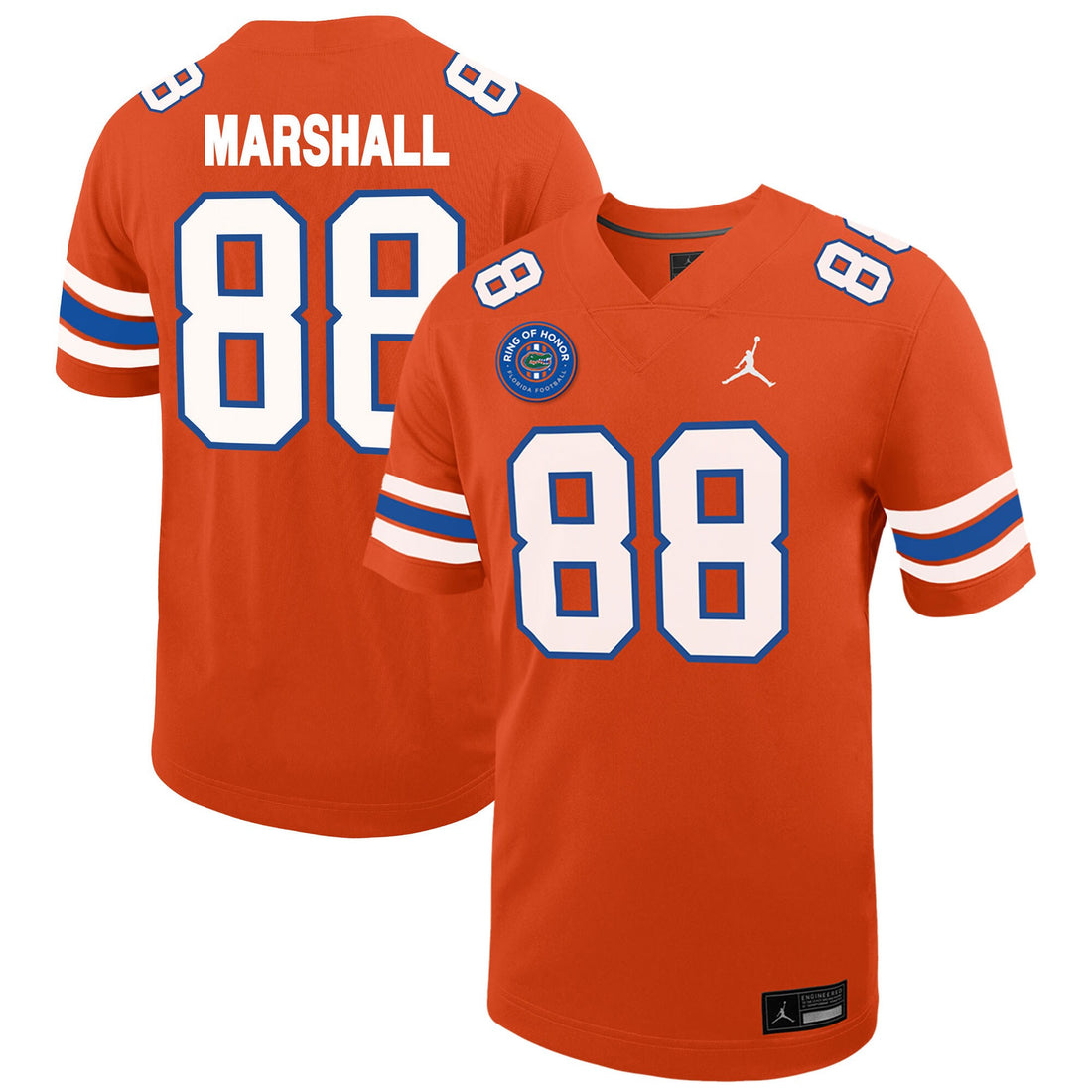 Wilber Marshall Jordan Brand Ring Of Honor Florida Gators orange Untouchable jersey
