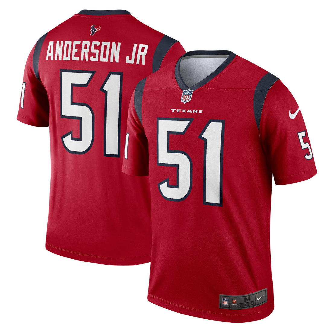 Will Anderson Jr Houston Texans red Legend jersey