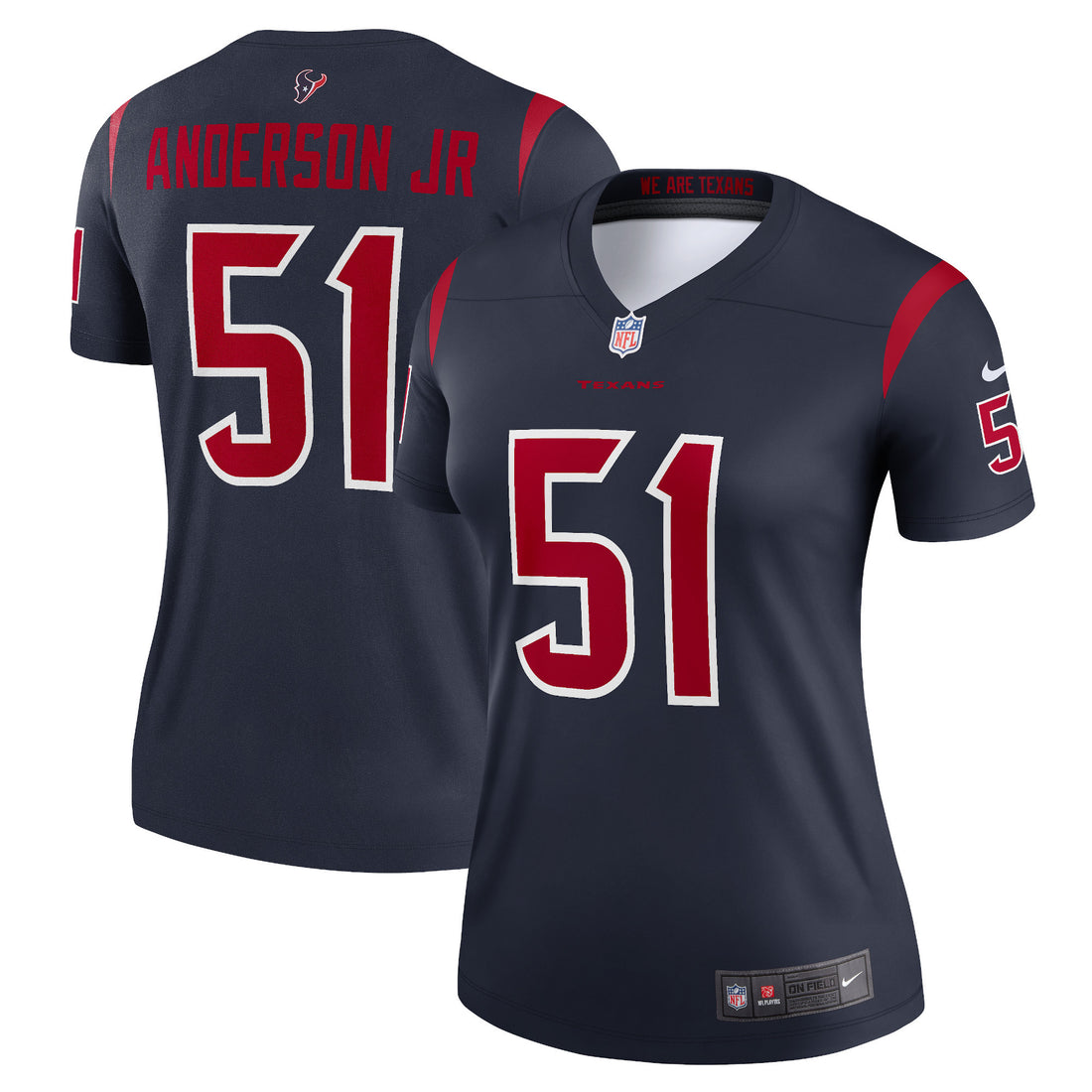 Will Anderson Jr Houston Texans navy Legend jersey