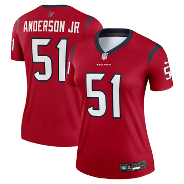 Will Anderson Jr Houston Texans red Legend jersey
