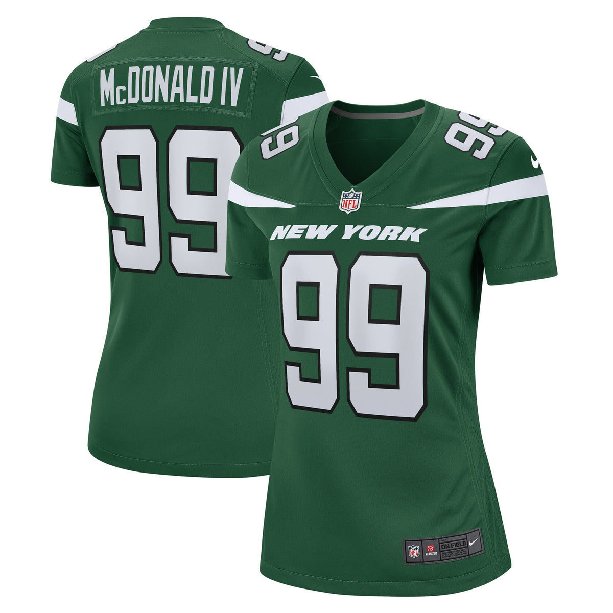 Will Mcdonald Iv Gotham New York Jets green jersey