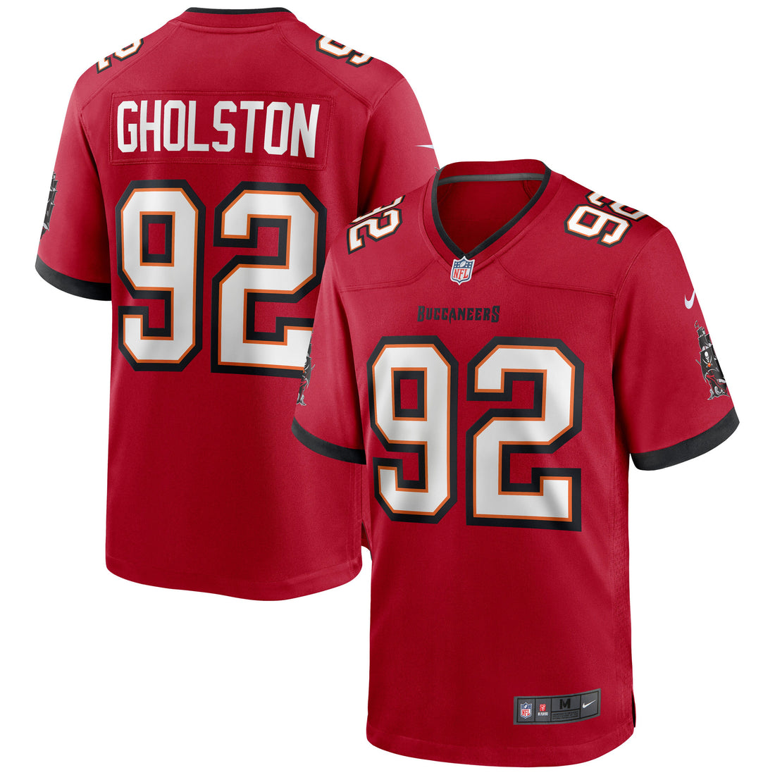 William Gholston Tampa Bay Buccaneers red jersey