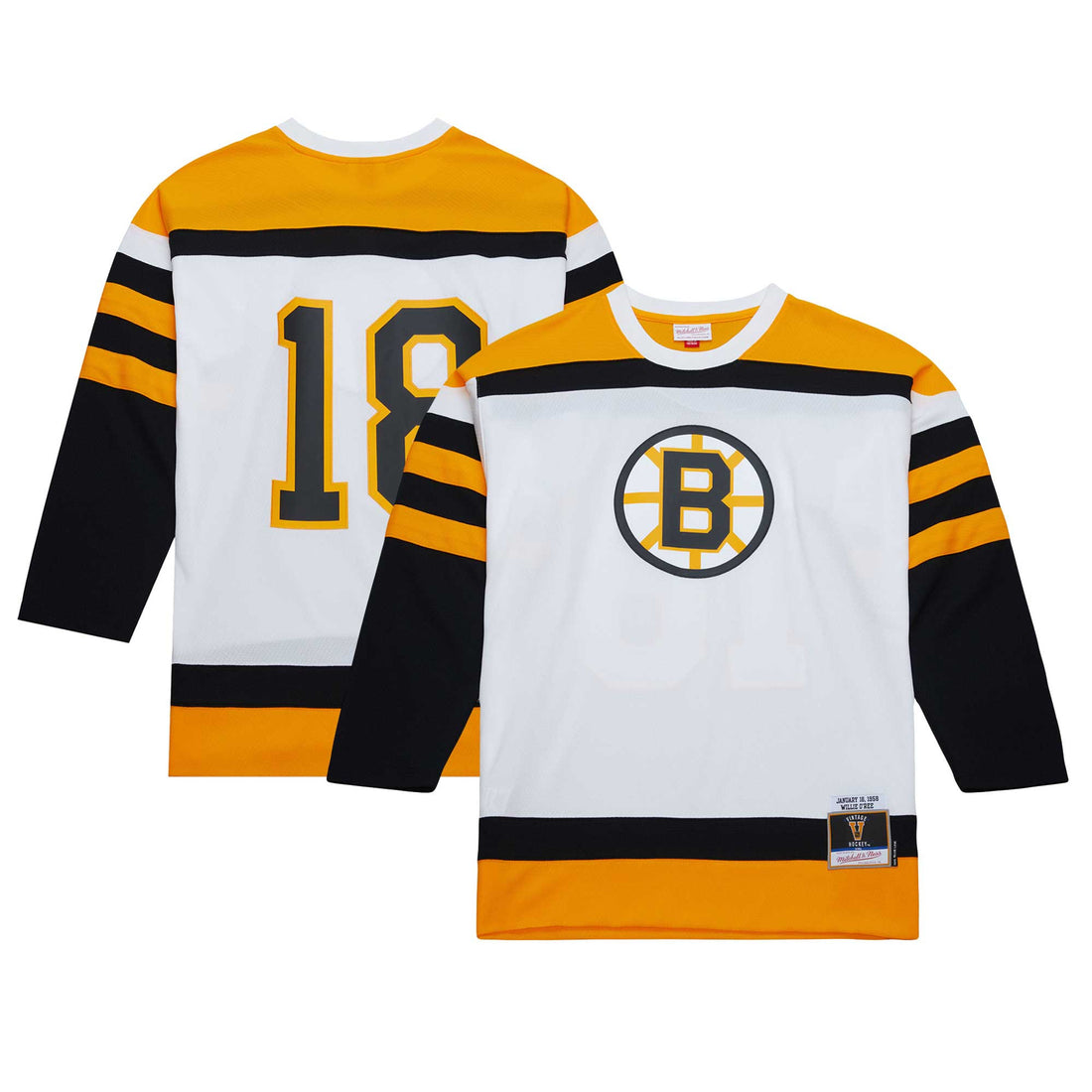 O'ree Boston Bruins blue jersey