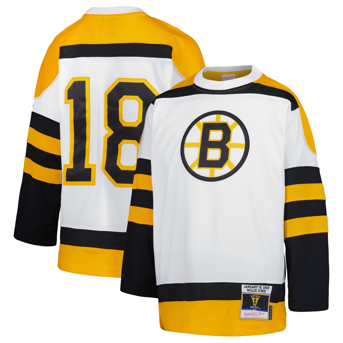 O'ree Boston Bruins blue jersey