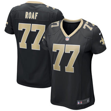 Roaf New Orleans Saints black Game jersey