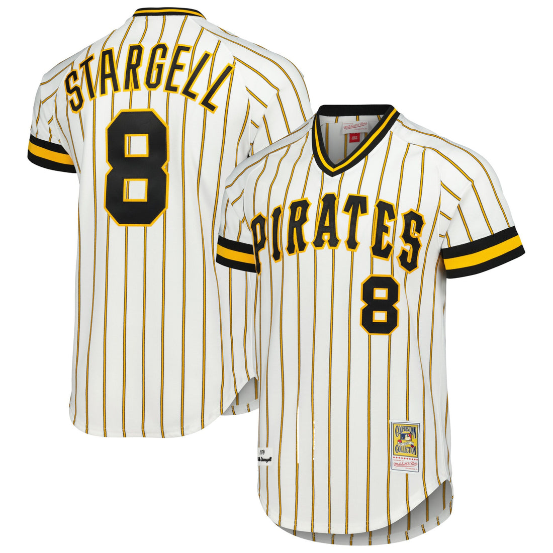 Stargell Pittsburgh Pittsburgh Pirates white Cooperstown jersey