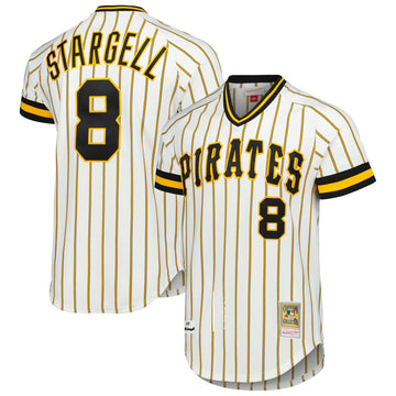 Stargell Pittsburgh Pittsburgh Pirates white Cooperstown jersey