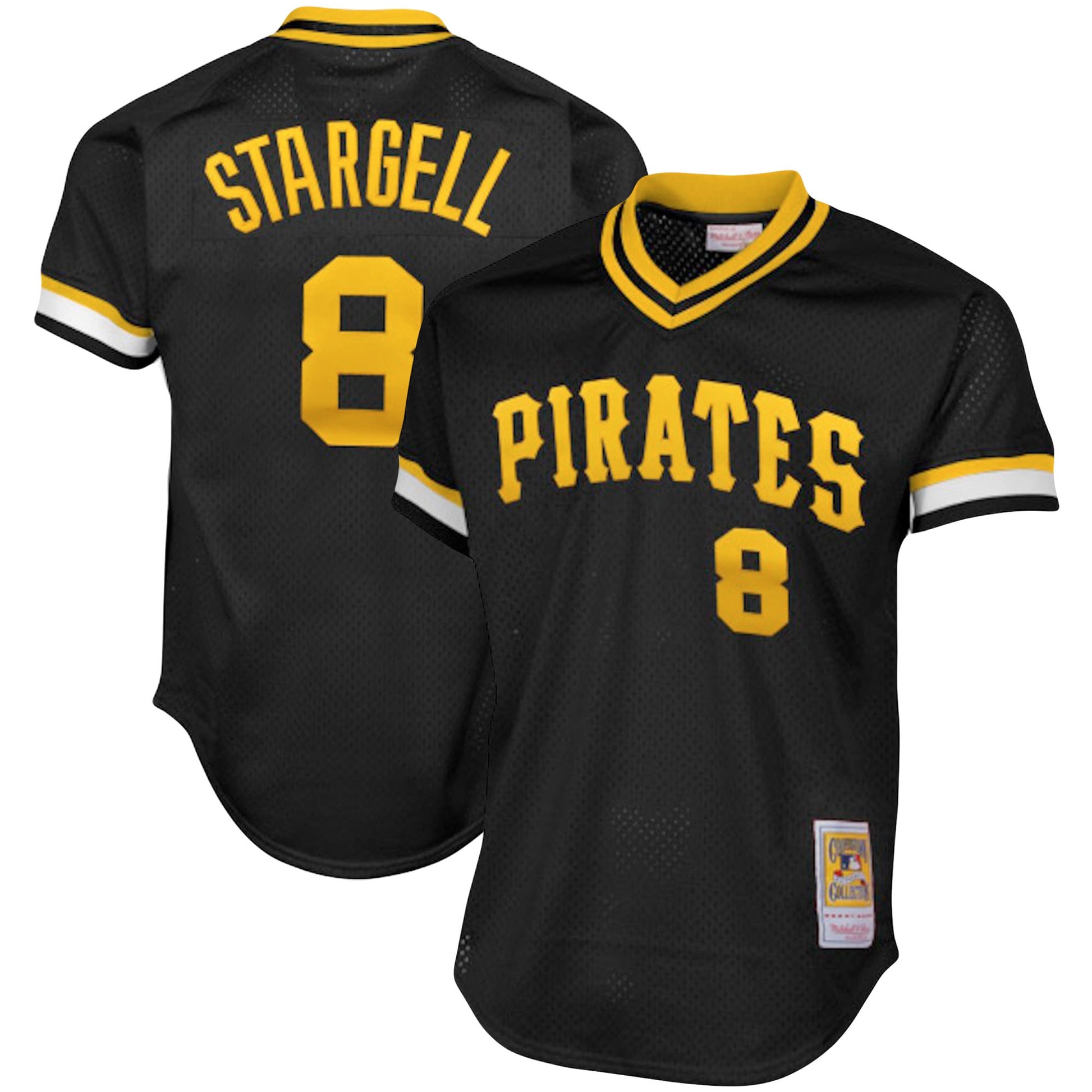 Stargell Pittsburgh Pittsburgh Pirates black Cooperstown jersey