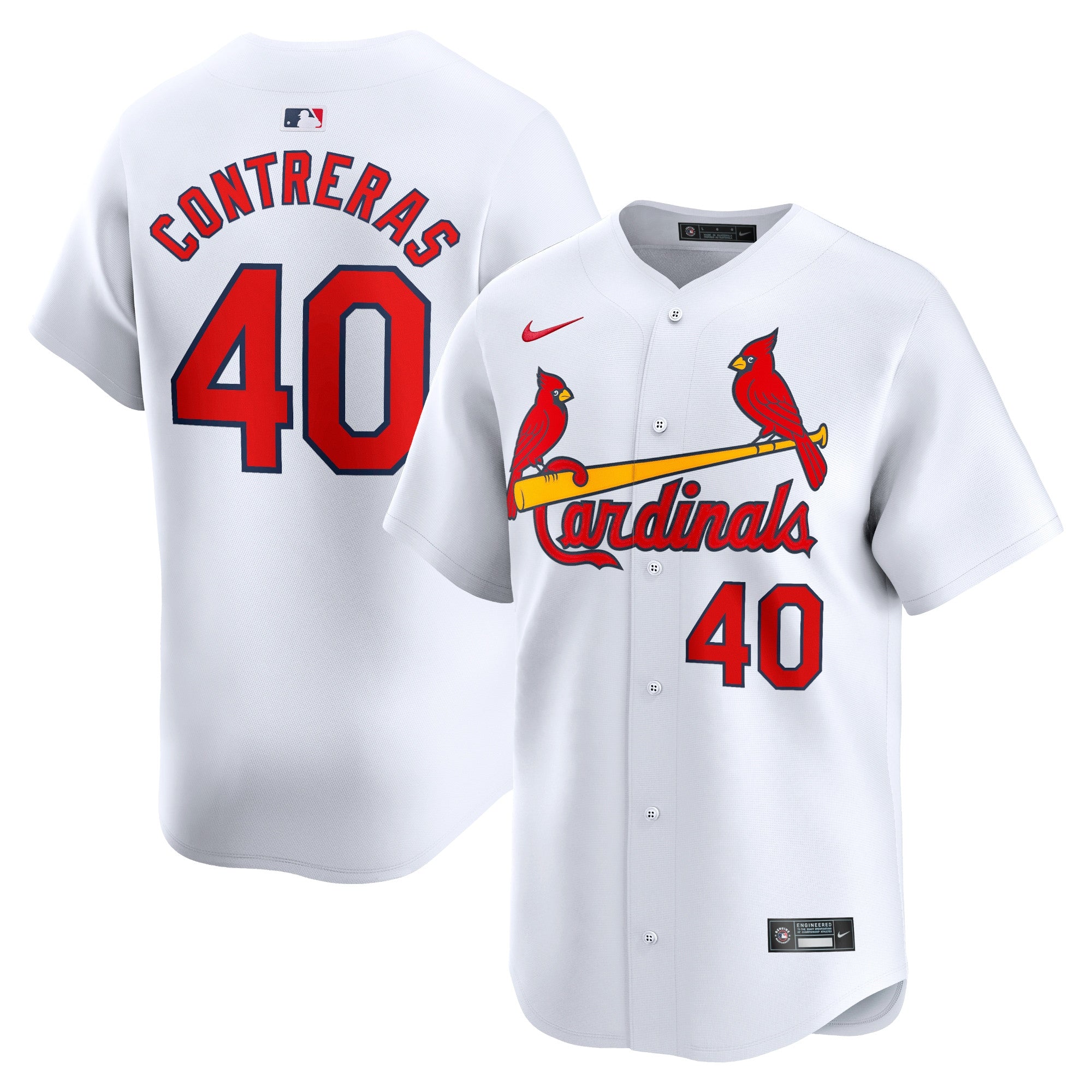 Willson Contreras St. Louis Cardinals white Limited jersey