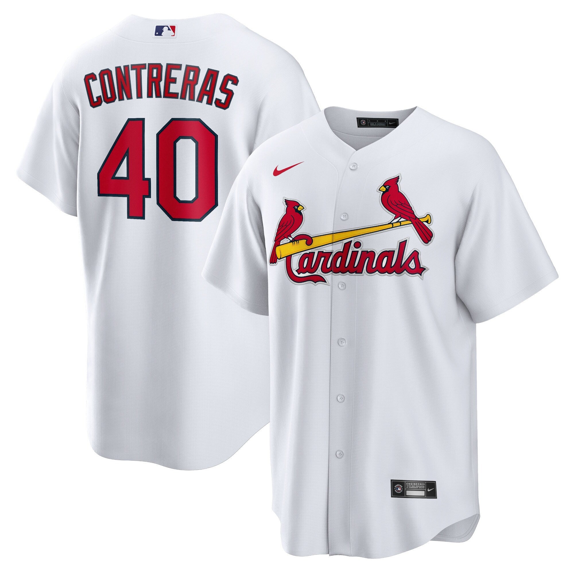 Willson Contreras St. Louis Cardinals white Home jersey