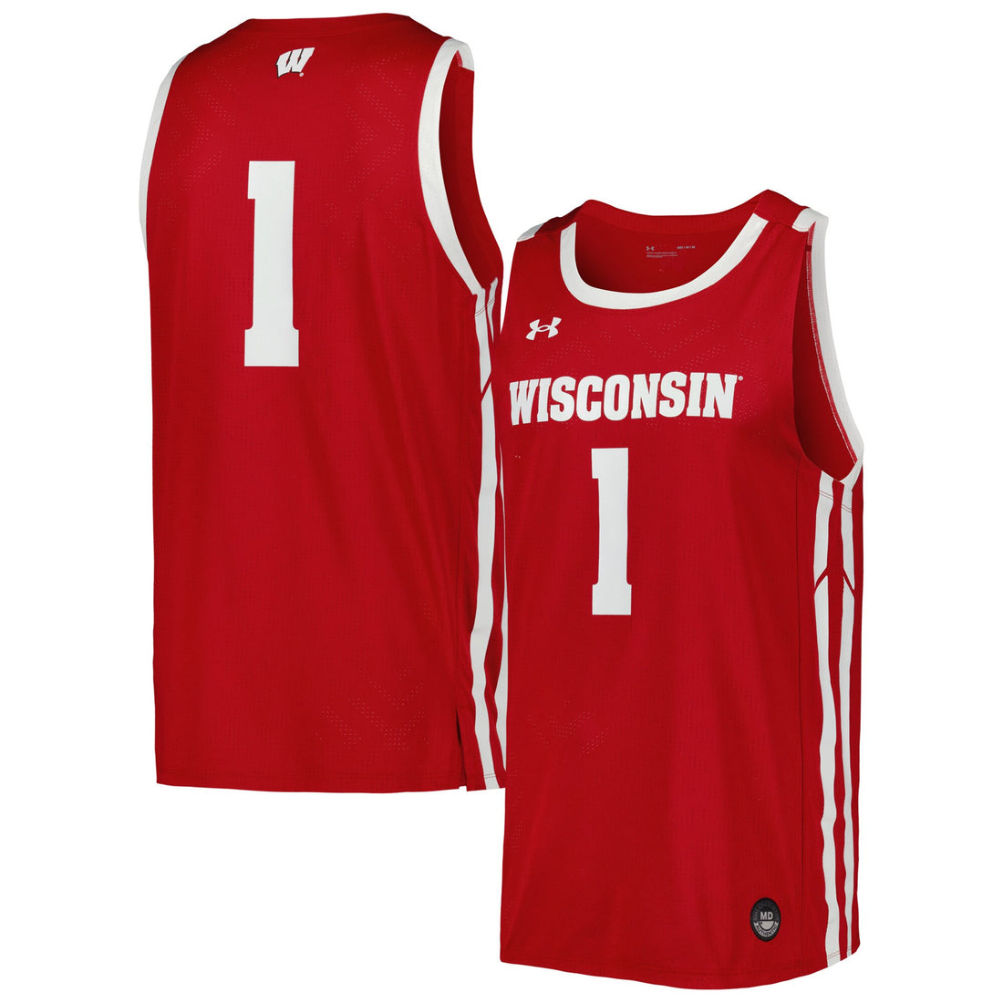 Under Armour Wisconsin Badgers red jersey