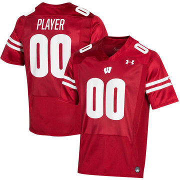 Under Armour Wisconsin Badgers red jersey