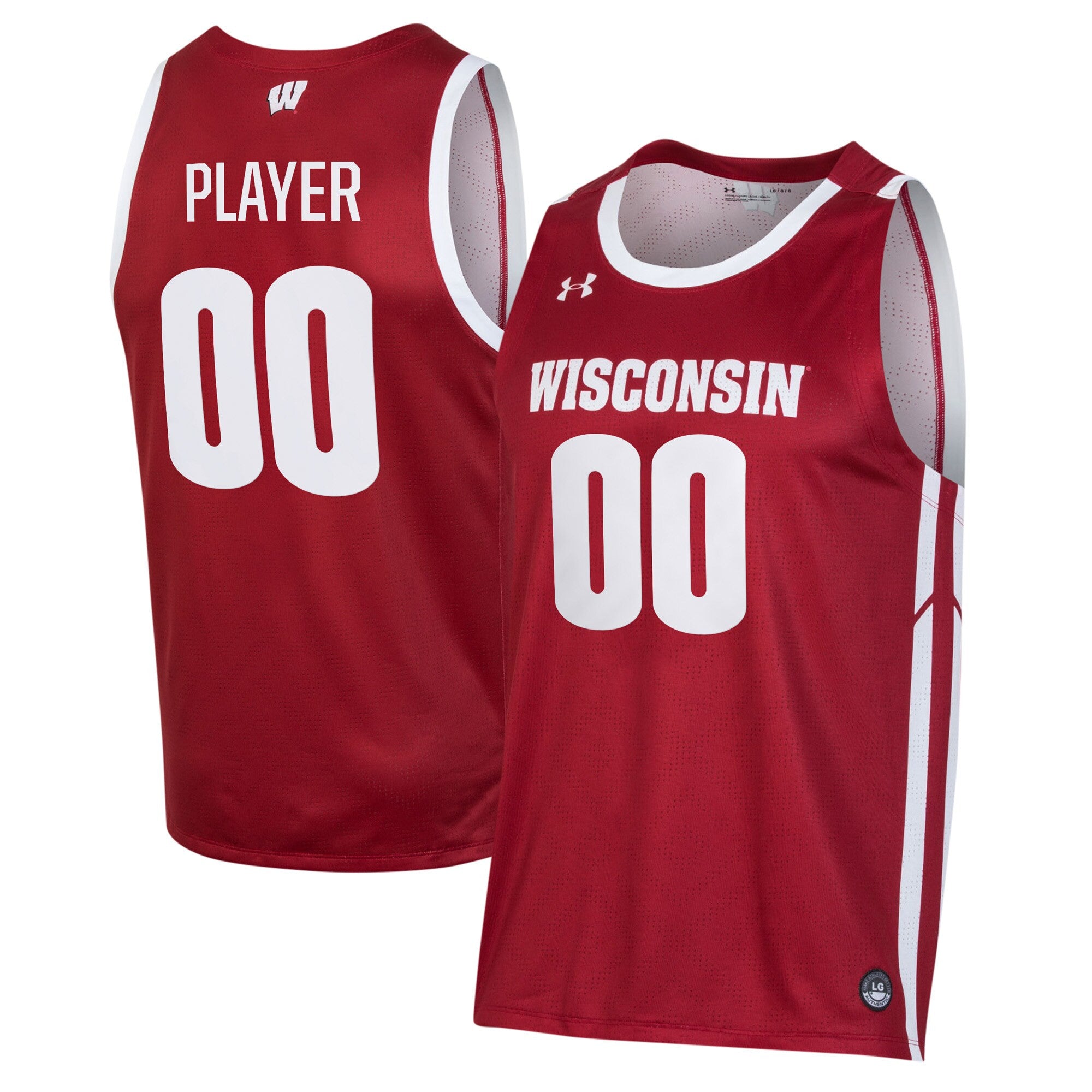 Under Armour Wisconsin Badgers red jersey