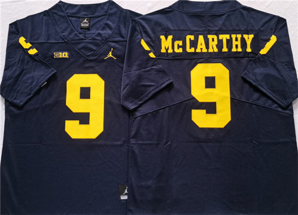 Michigan McCARTHY Michigan Wolverines navy jersey